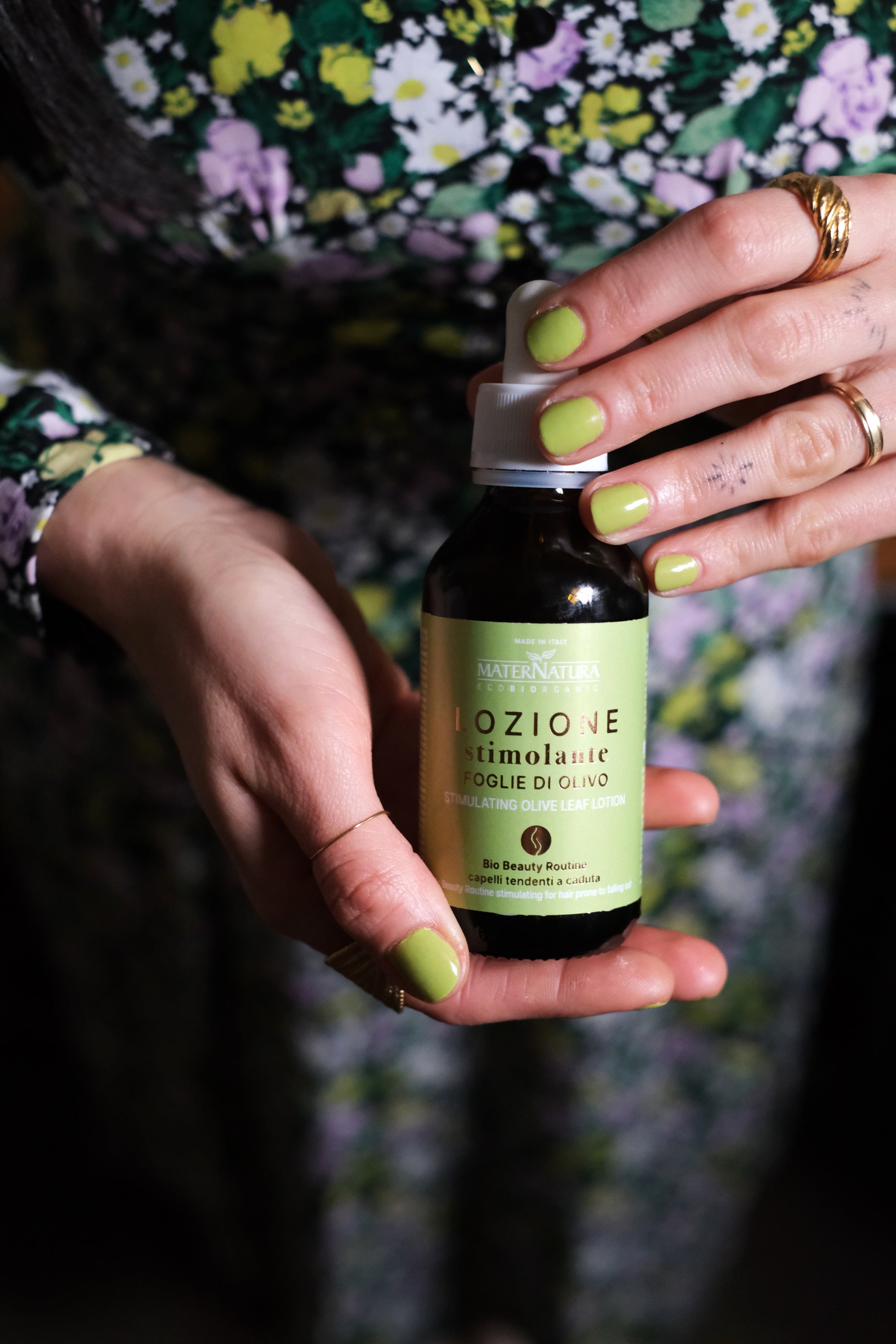 Lozione Stimolante alle Foglie di Olivo