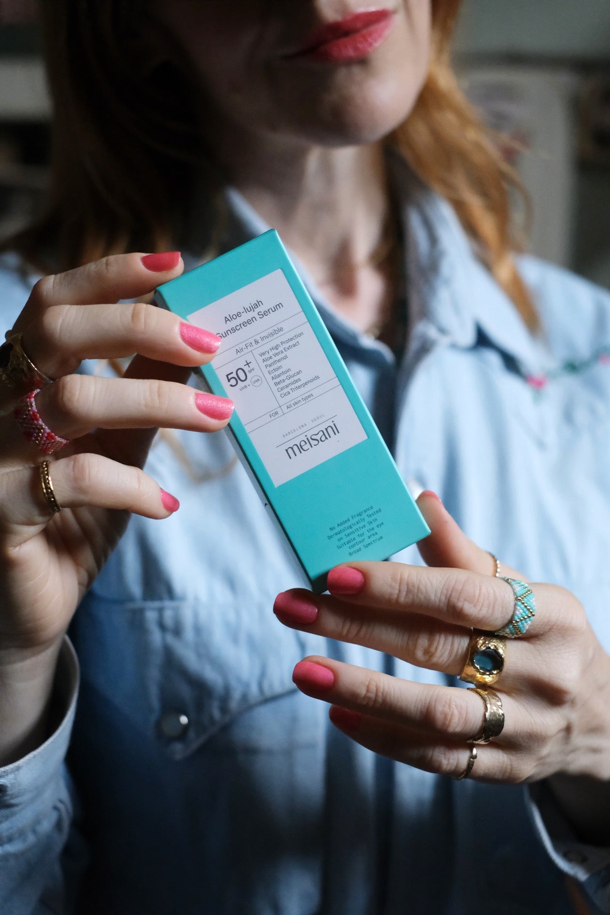 Aloe-lujah Sunscreen Serum Spf50+