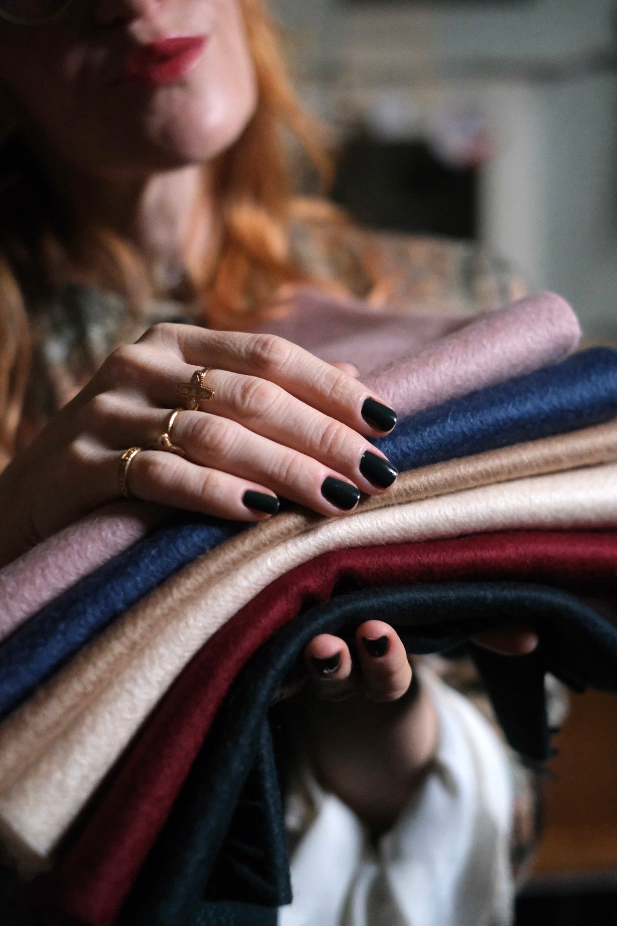 Sciarpa in cashmere 100% vari colori