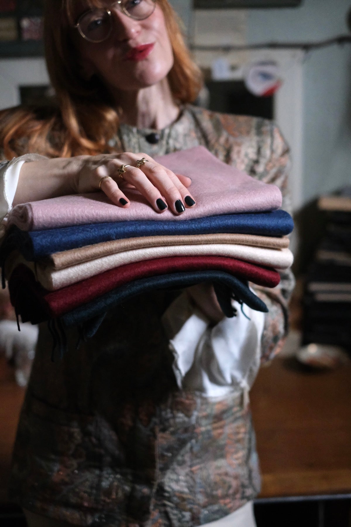 Sciarpa in cashmere 100% vari colori