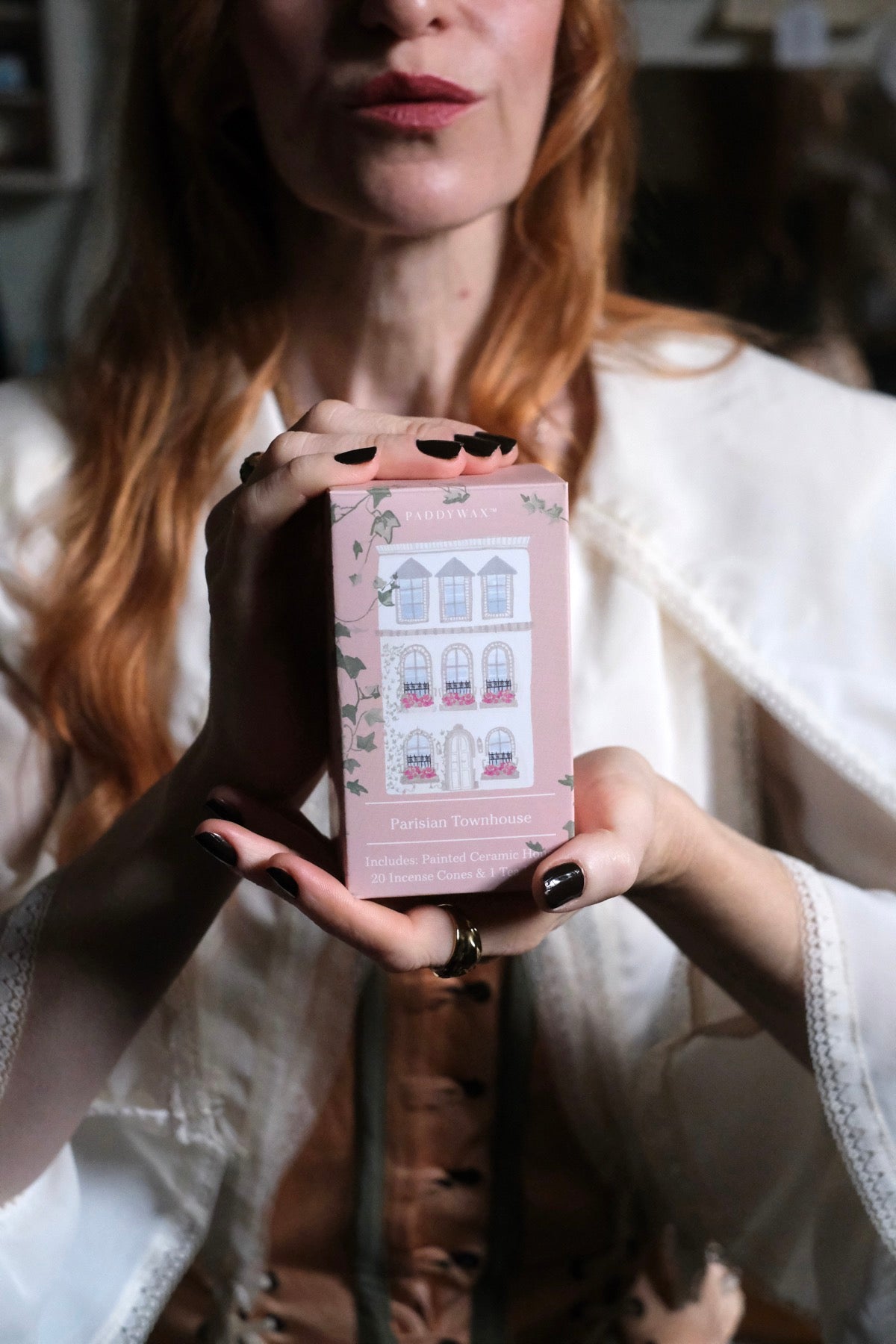 The Parisian Townhouse  Incense & Tea Light Holder