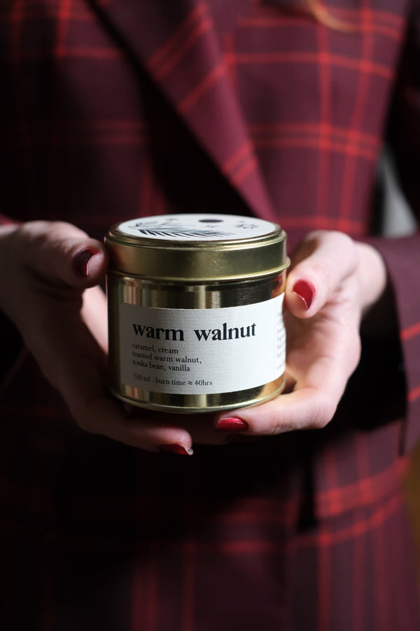 Warm Walnut candela 250ml