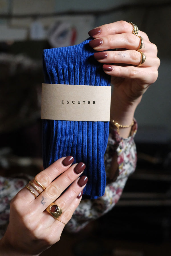 Escuyer SOCKS Blu Majorelle