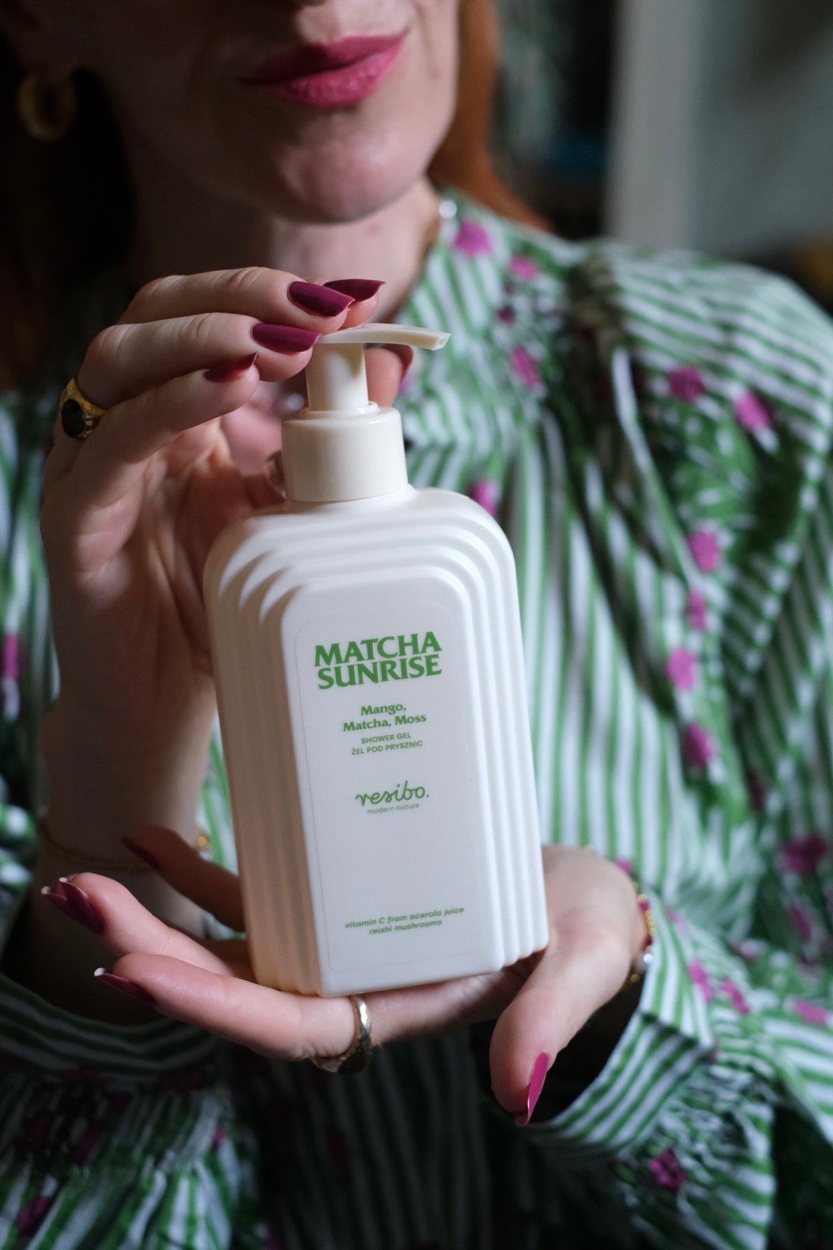 Matcha Sunrise shower gel
