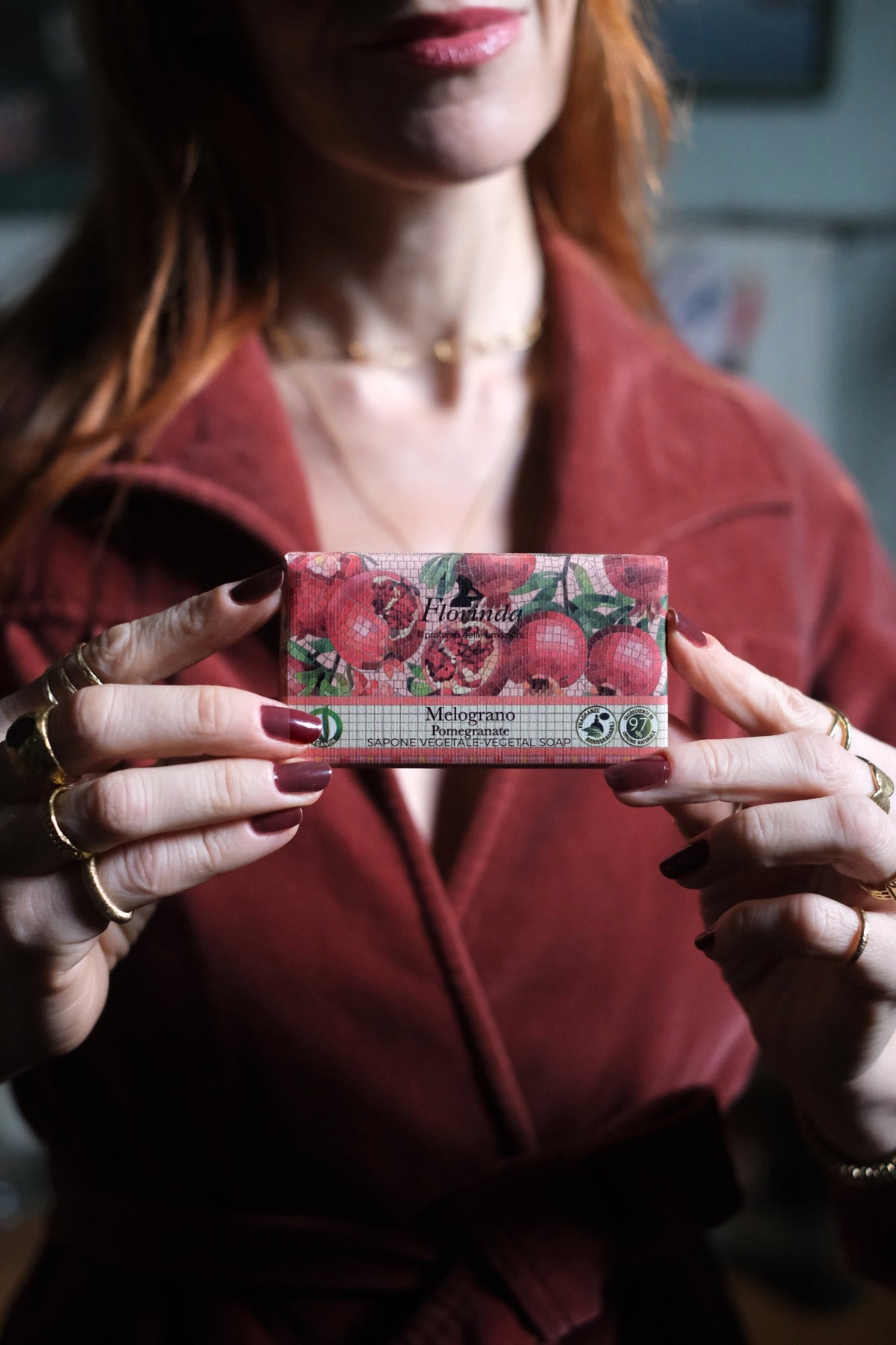 Linea Mosaici Saponetta Melograno