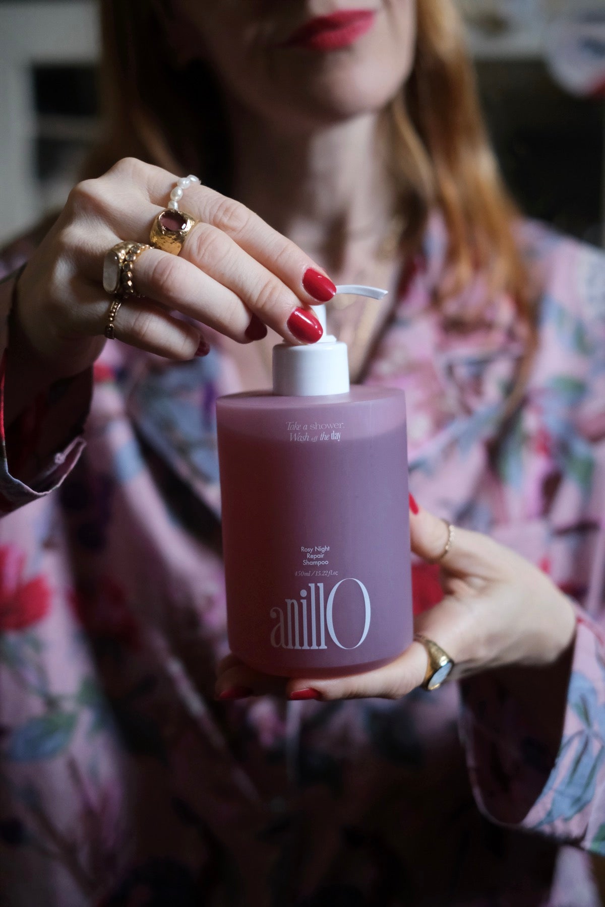 Rosy Night Repair Shampoo