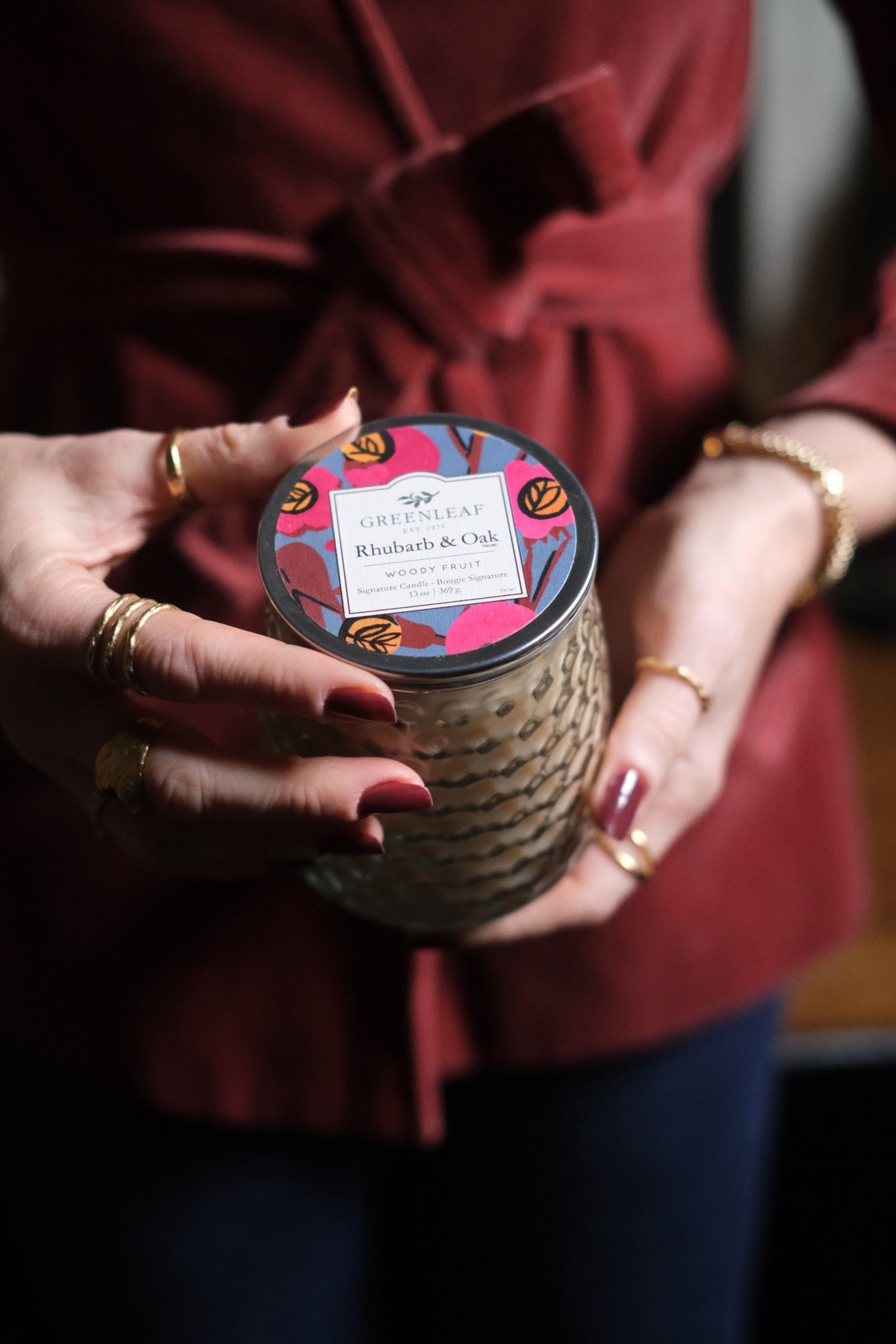 Candela Rhubarb and Oak