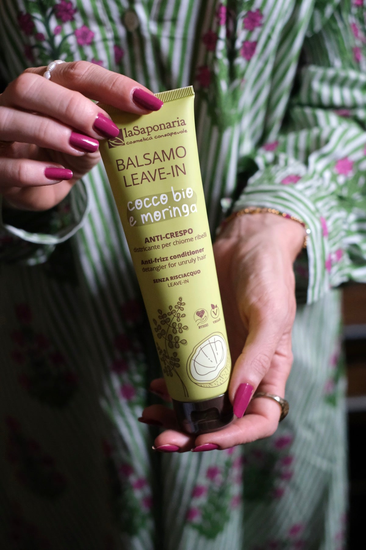 Balsamo capelli leave-in anti-crespo