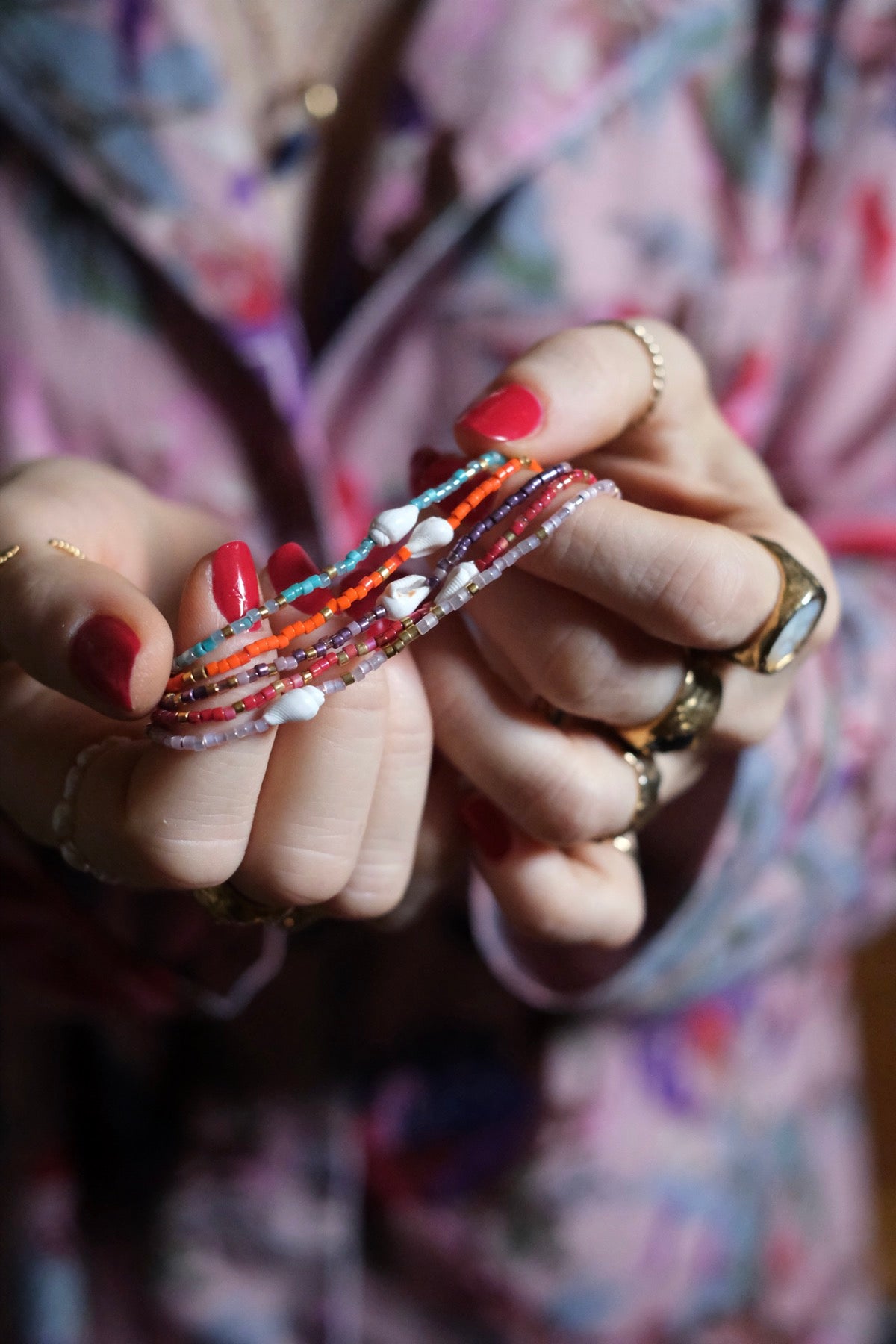 Cavigliera Côte d'Azur rocaille conchiglia