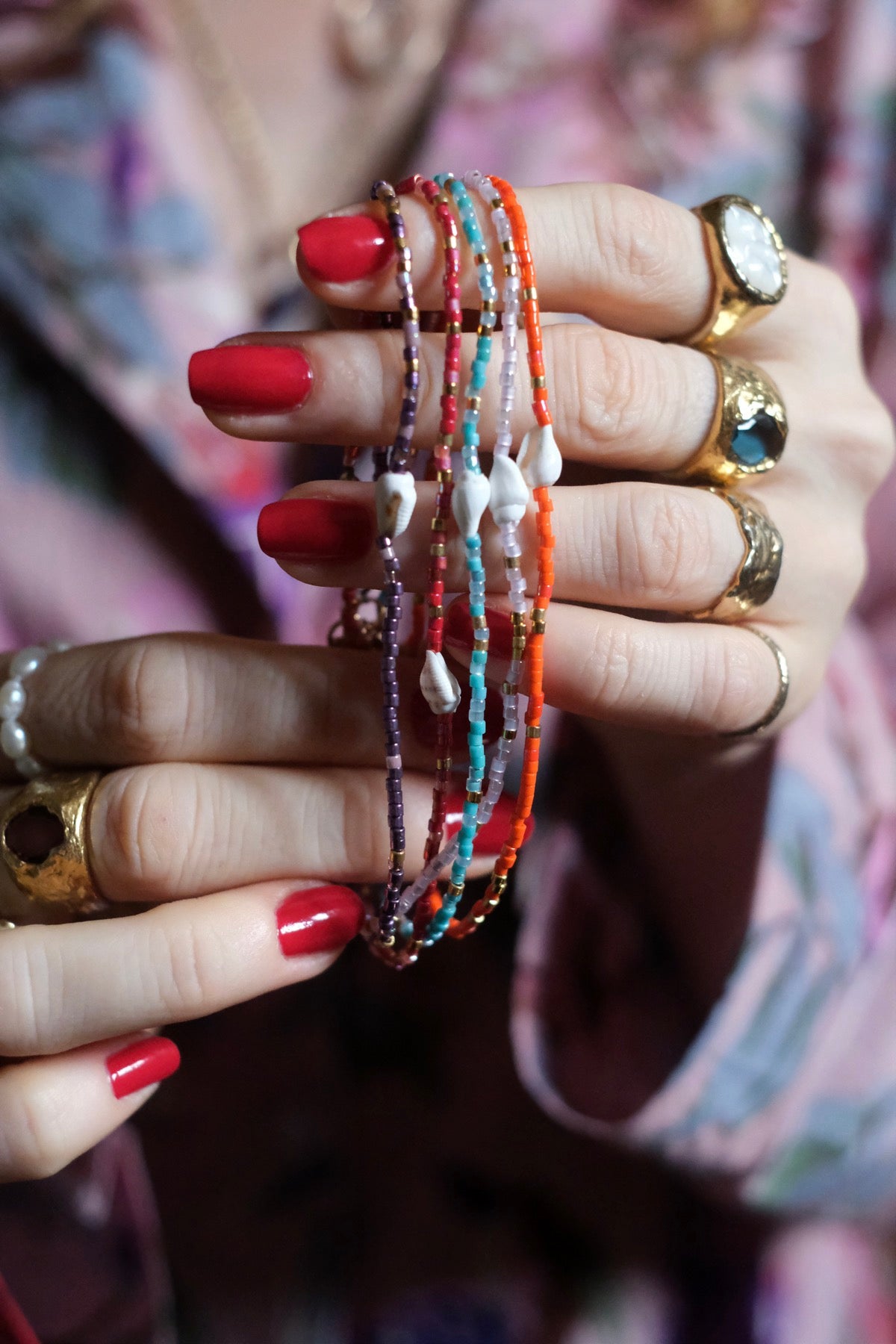 Cavigliera Côte d'Azur rocaille conchiglia