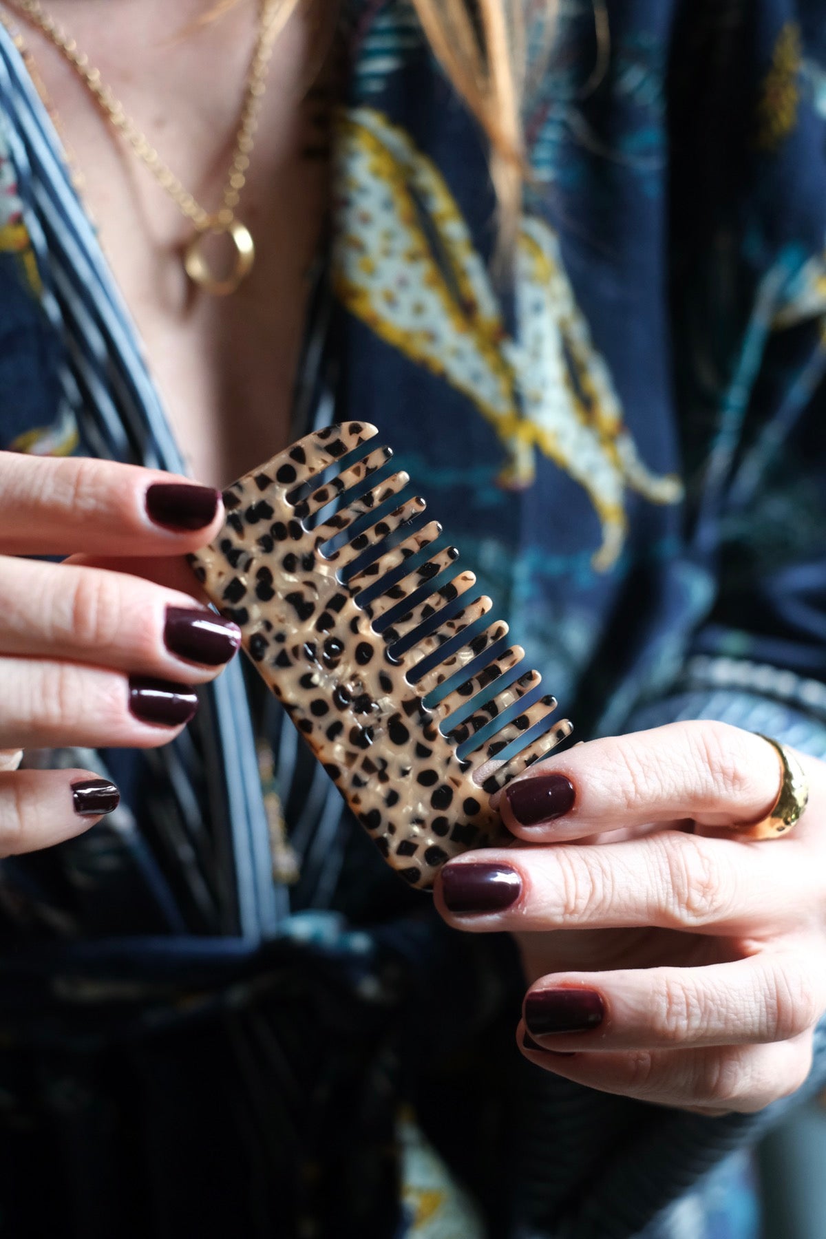 Pettine Mini Leopardo