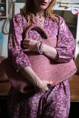 Borsa in rafia Kapity Rosa