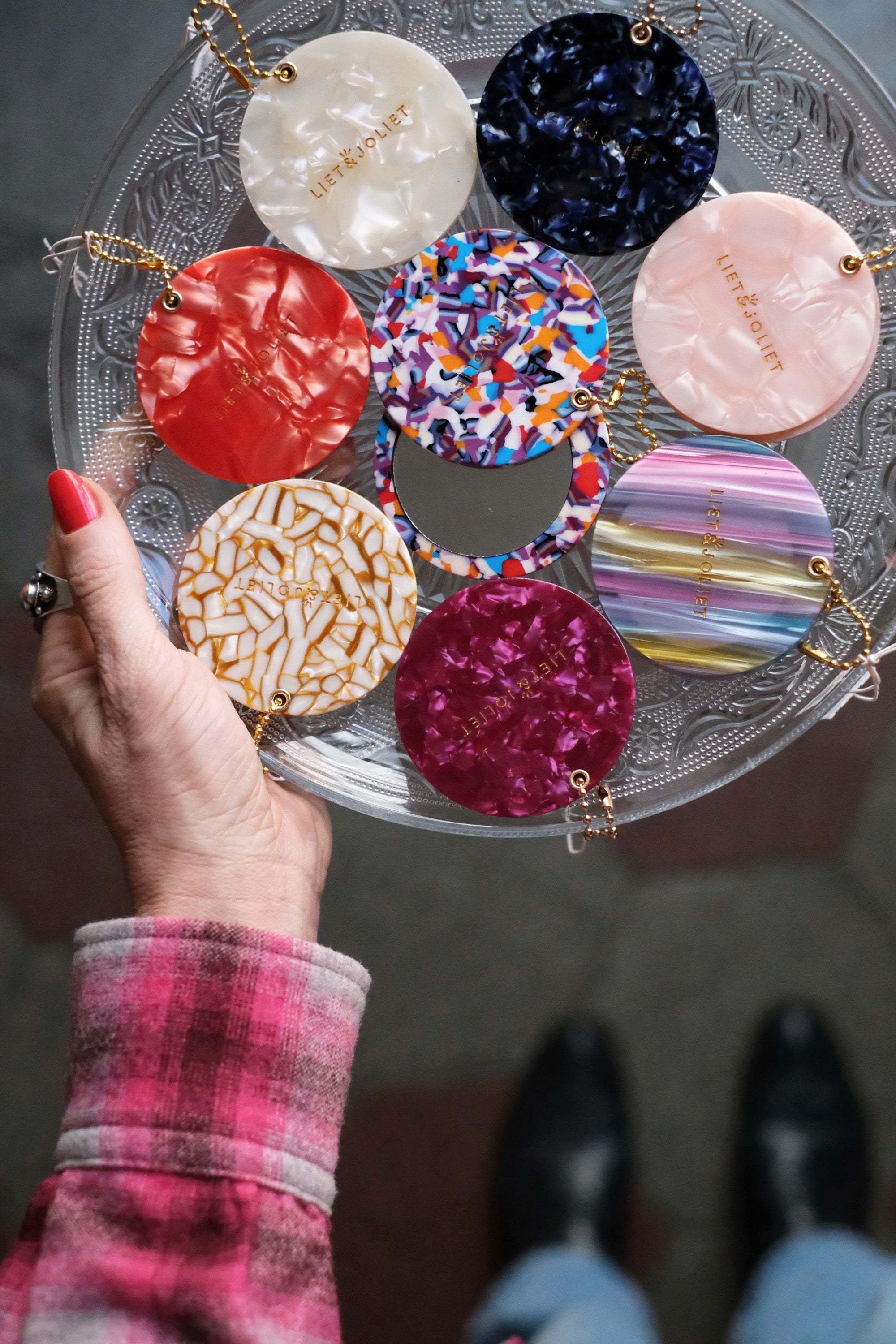 Specchio da borsetta Barcelona