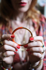 Bangle Double Arancione L