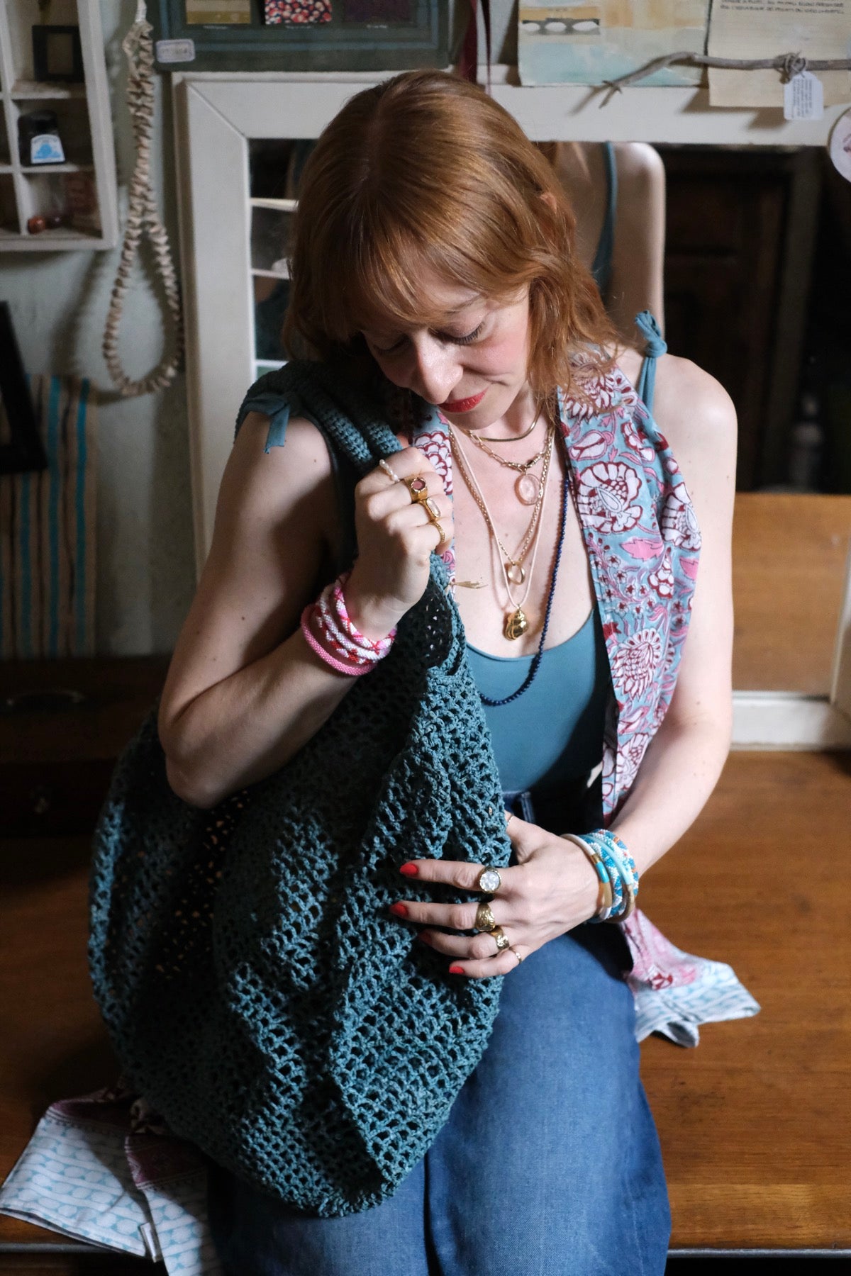 Borsa in rafia Mamabe