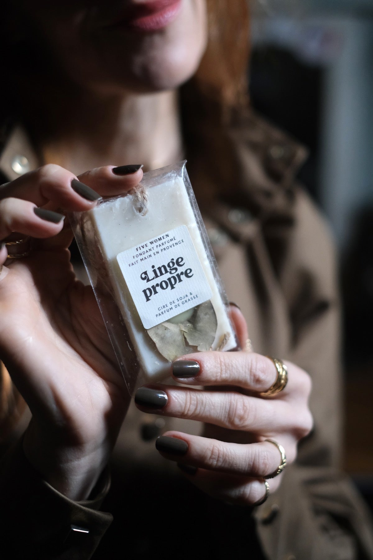 Cera profumata Linge prope "Panni puliti"