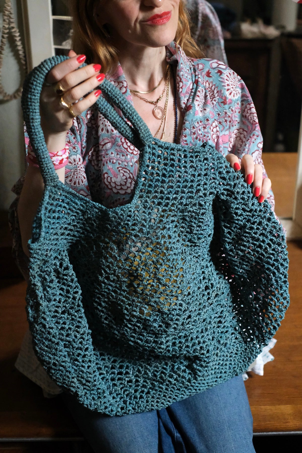 Borsa in rafia Mamabe