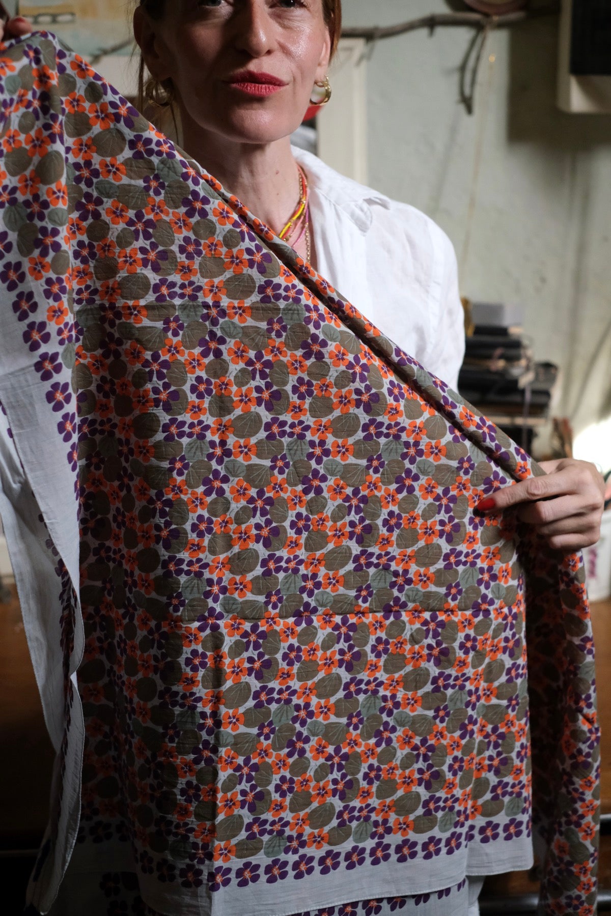 Foulard in cotone Pareo Tokyo