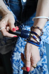 Bangle Double Blu M