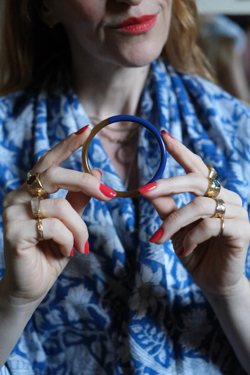Bangle Double Blu M