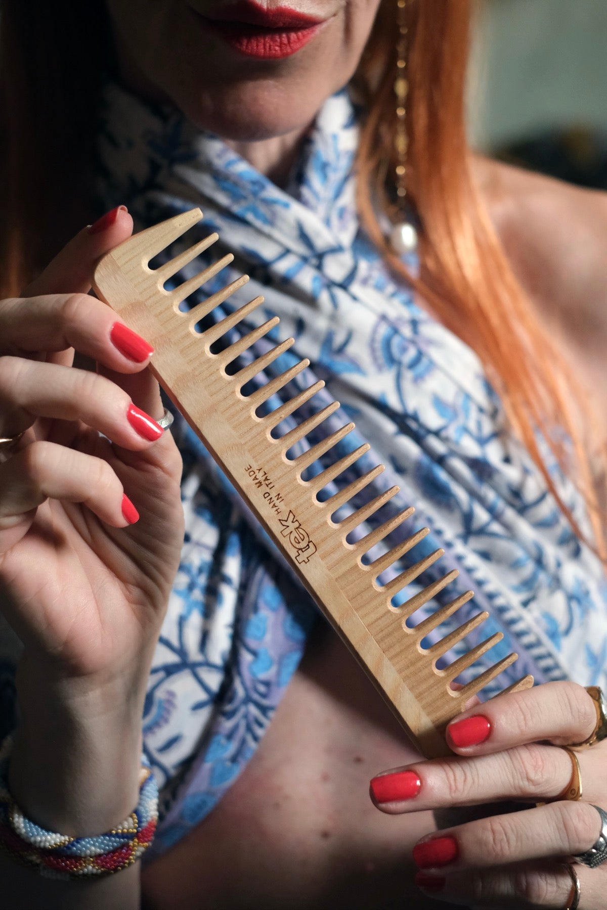 Pettine grande a denti radi