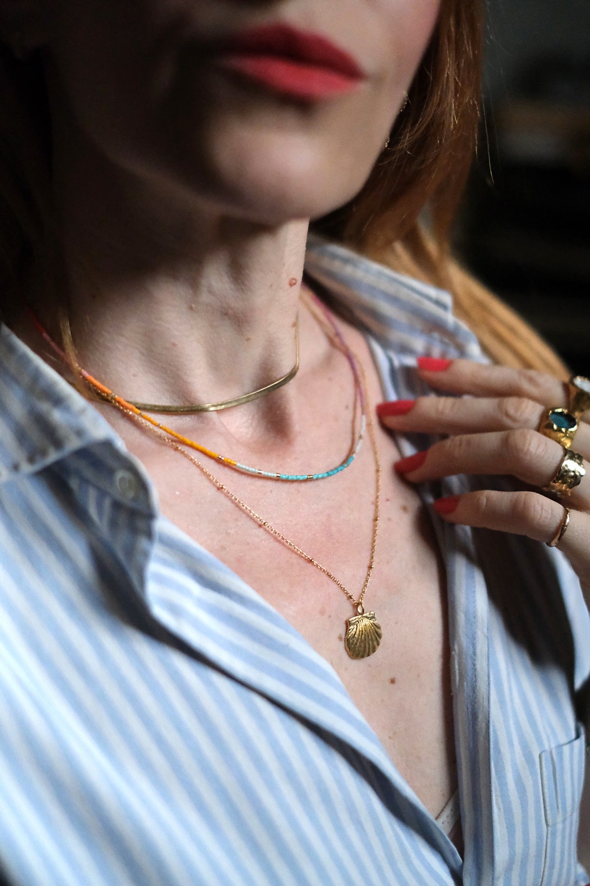 Collana Ibiza arcoíris