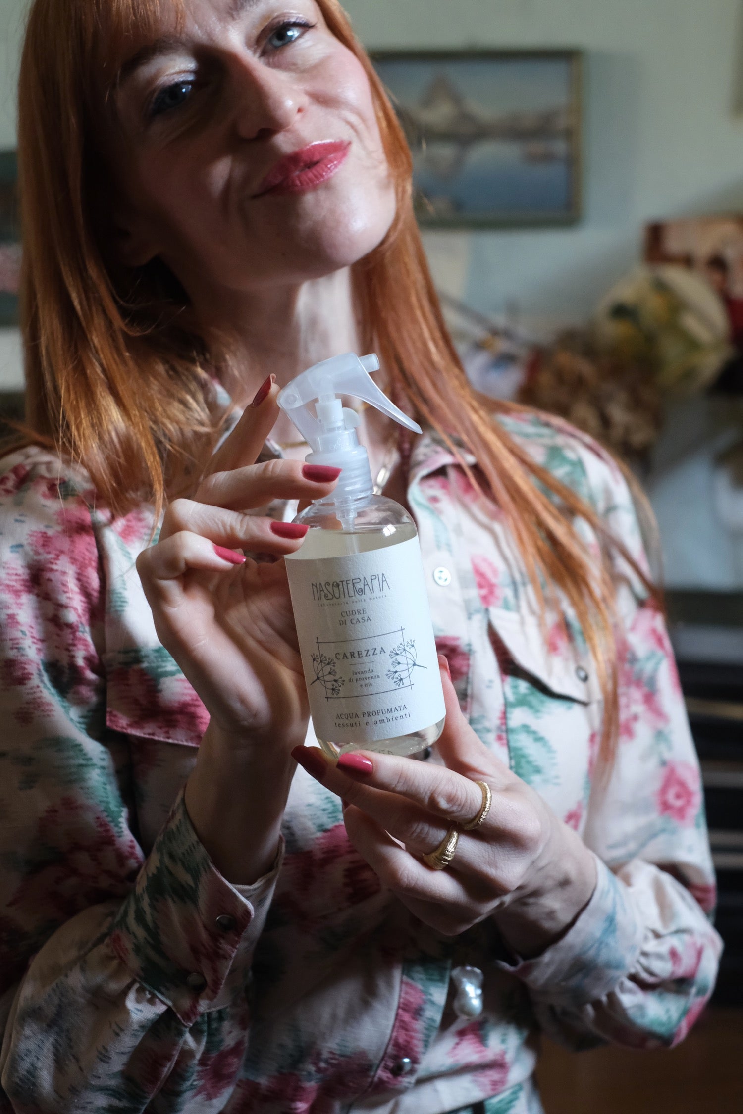 Spray tessuti e ambiente Carezza