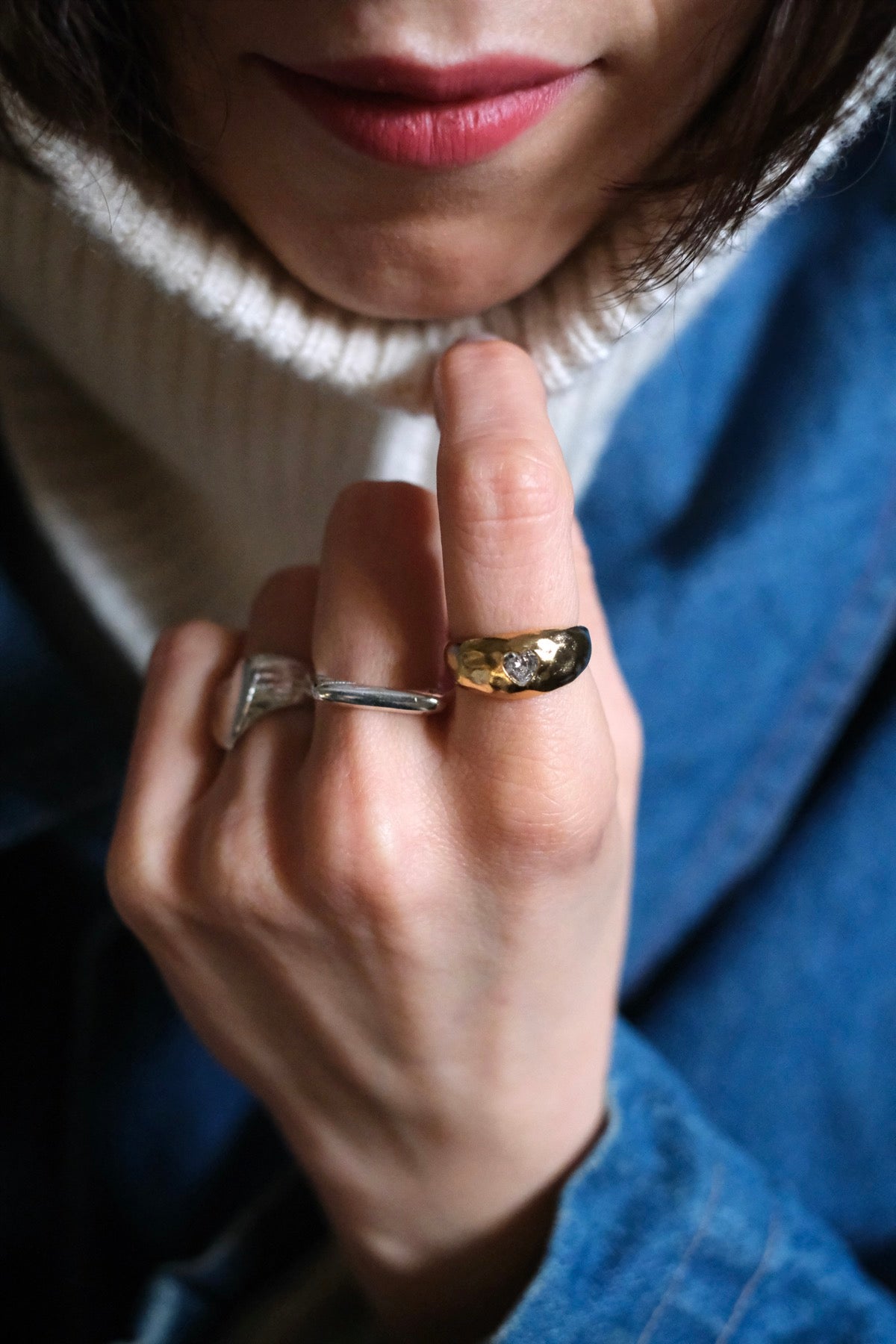 ANELLO LUZIA ROSSO