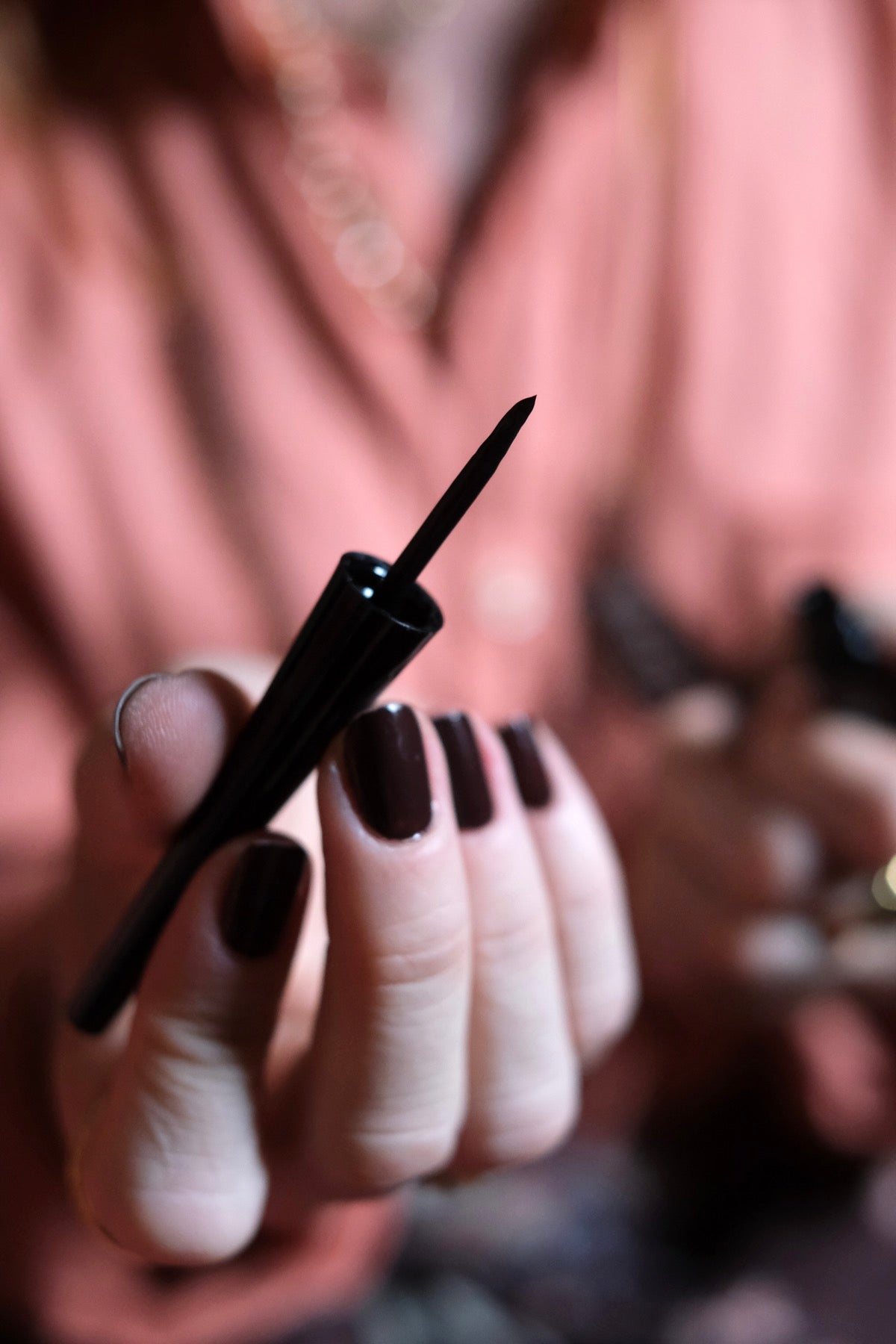 Eyeliner on fleek felt tip