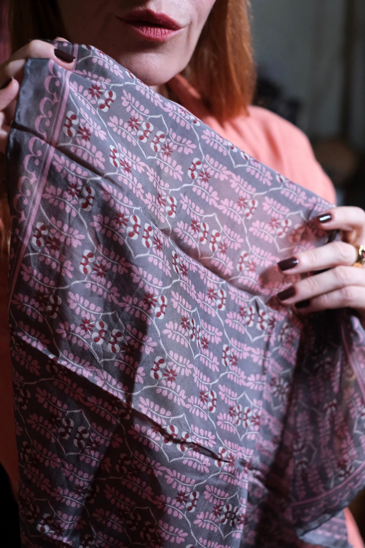 Foulard Mini Albertine grigio