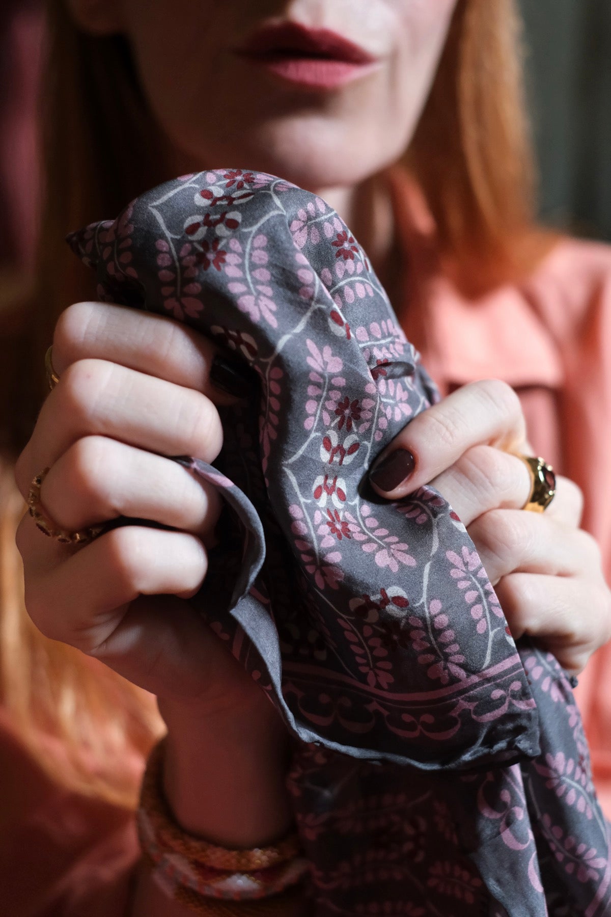 Foulard Mini Albertine grigio