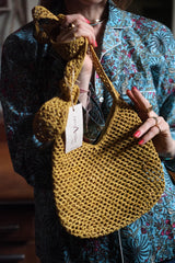TINA Borsa a tracolla in rafia 3 colori