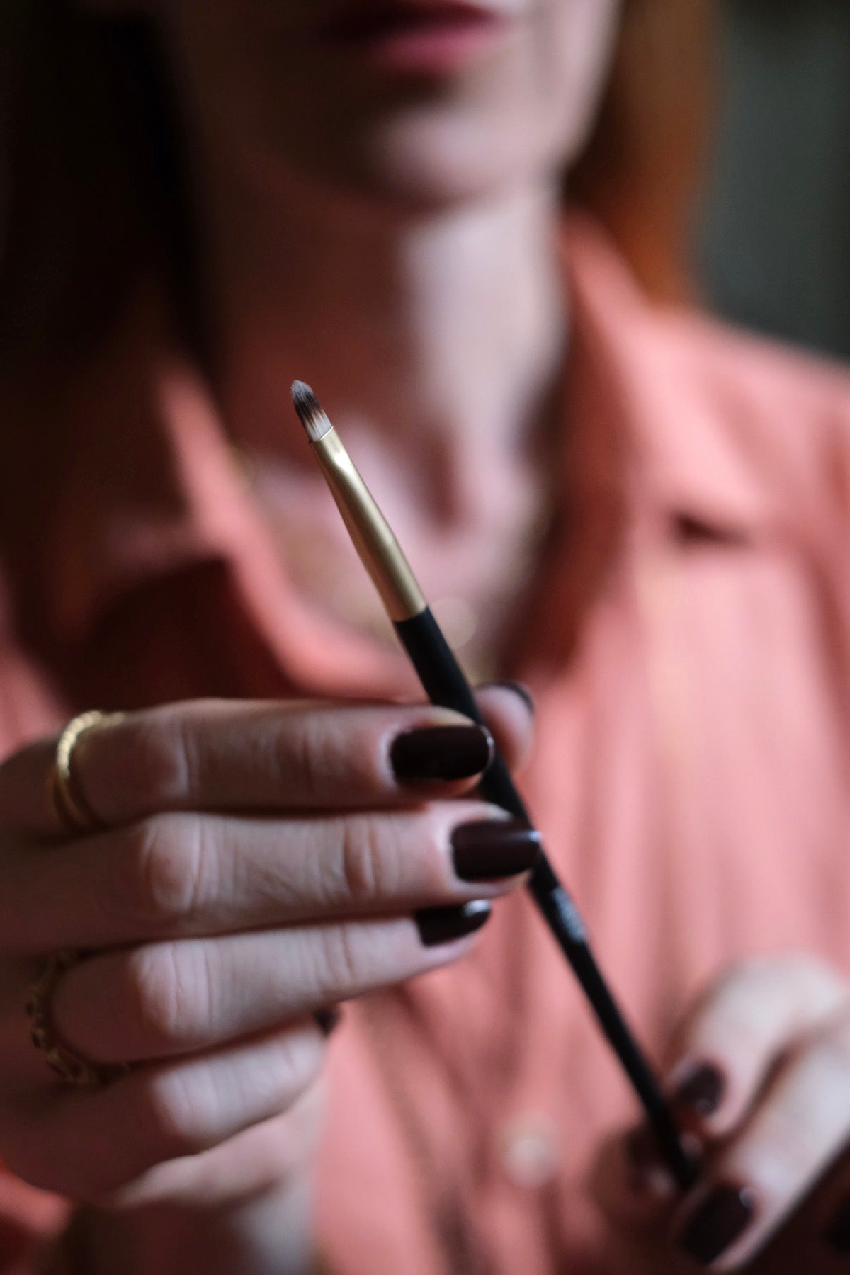 Pennello n.06 per idefinire le labbra e applicare il rossetto