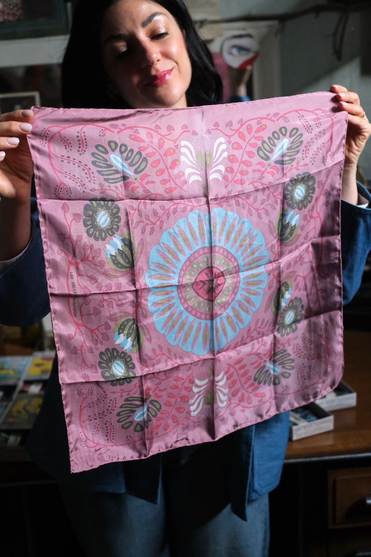Foulard Mini Marushka rosa