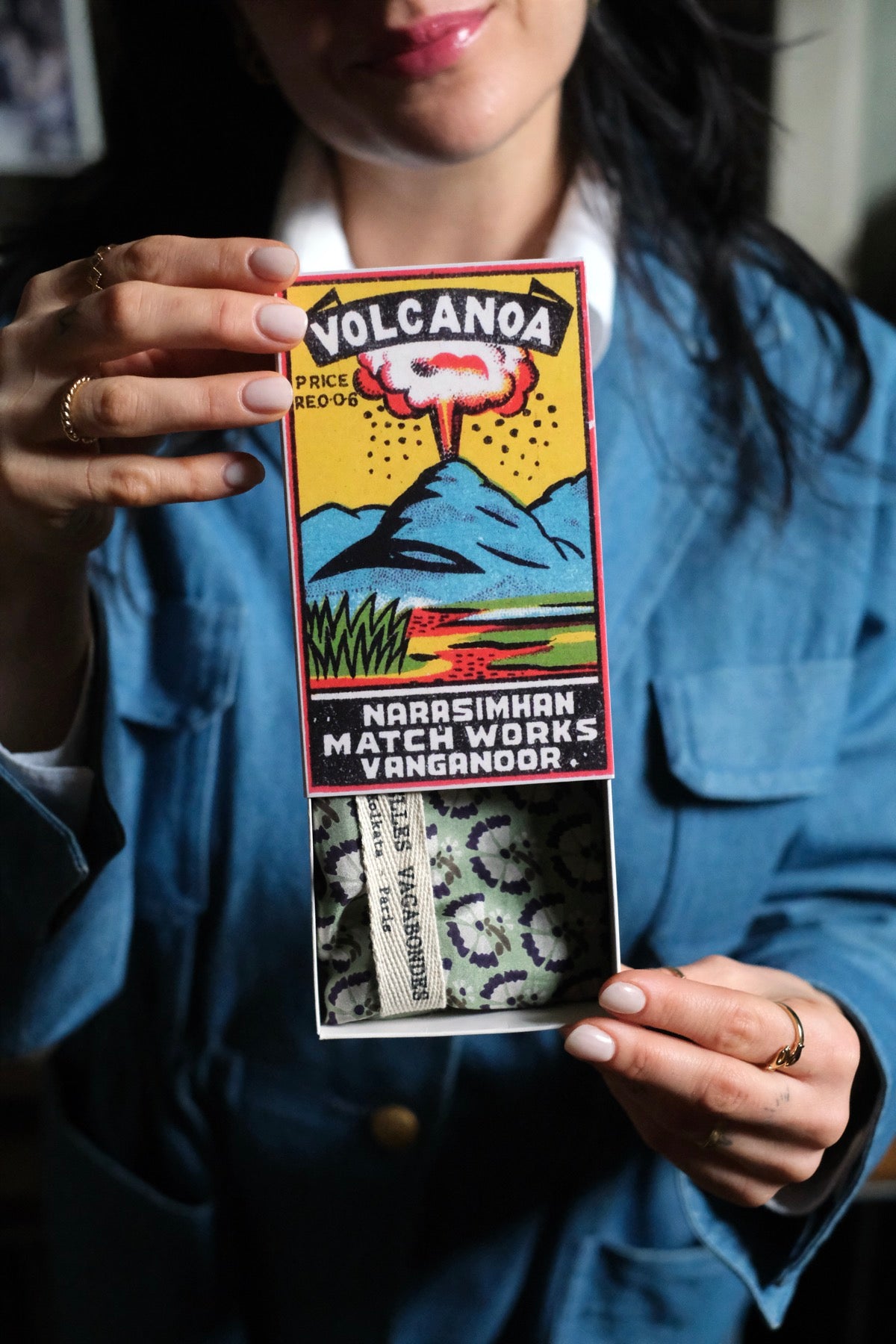 Preorder Foulard Mini Augustine verde brillante