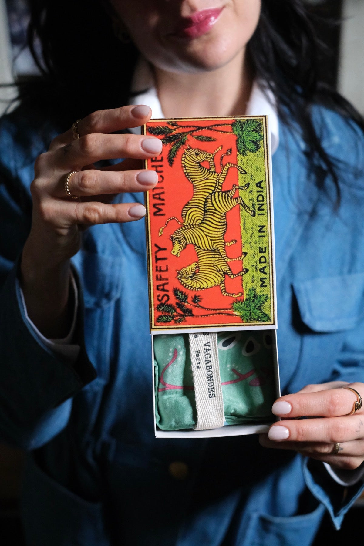 Preorder Foulard Mini Marushka verde