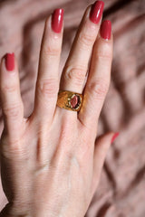 Anello Carmen Dark Rose