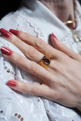 Anello Carmen Dark Rose