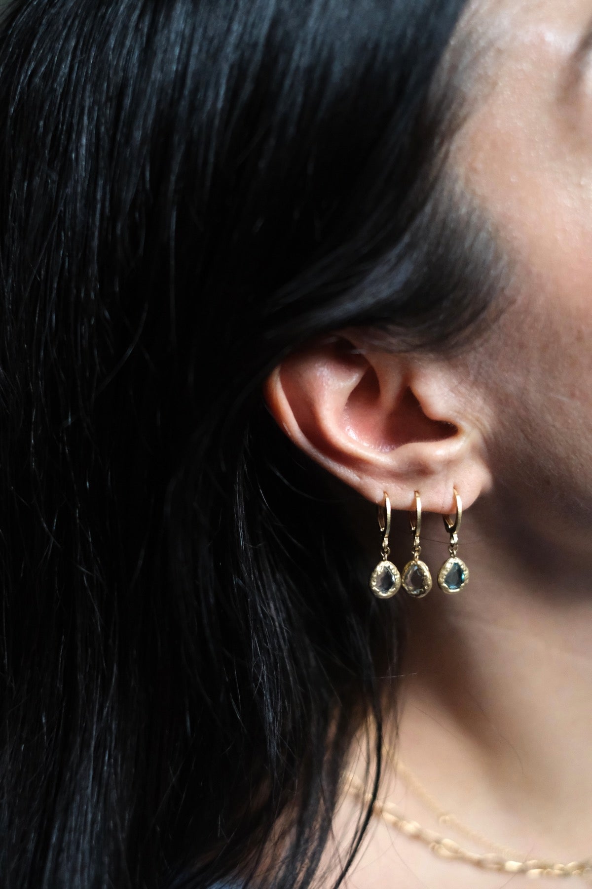 Orecchini Lysia azzurro