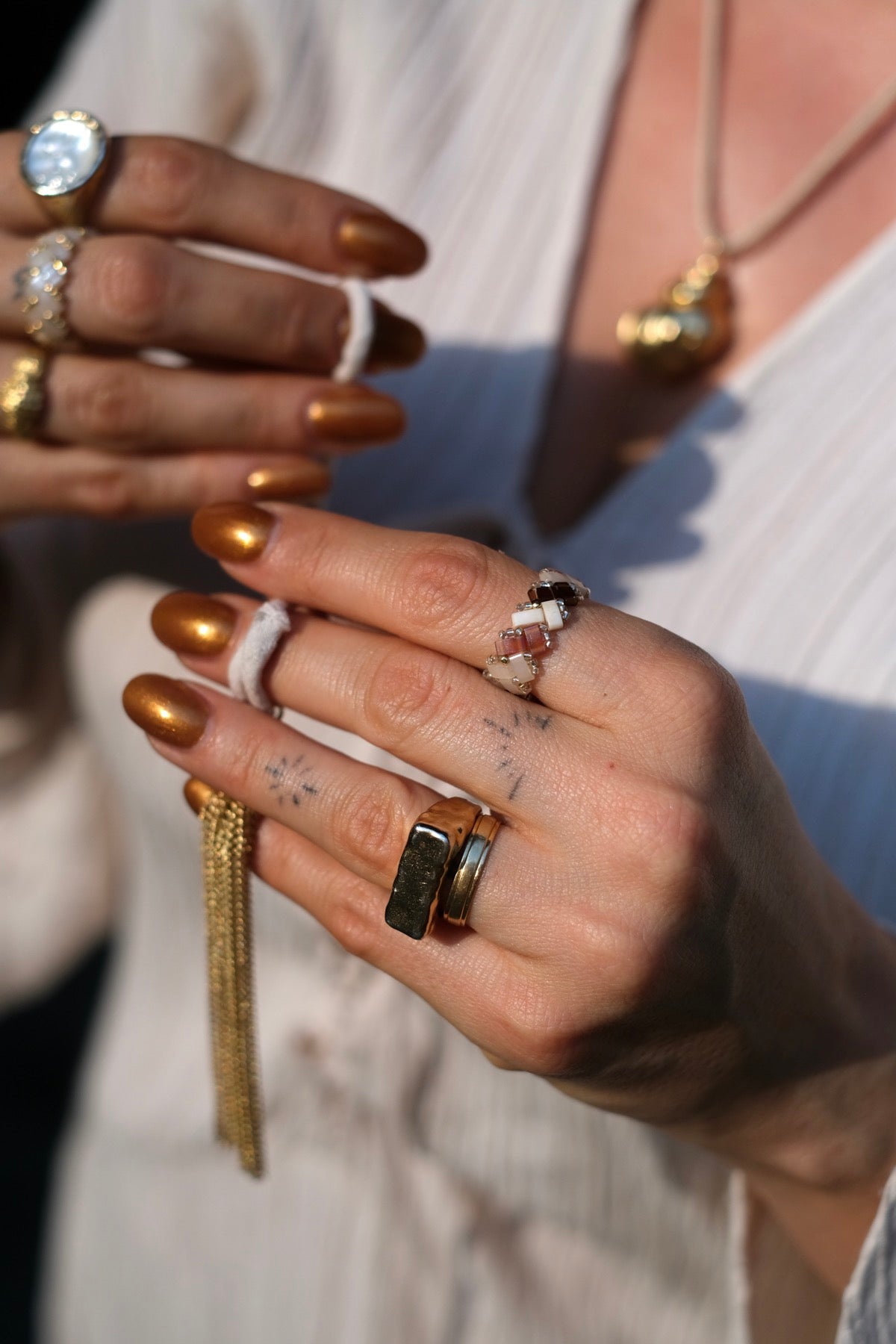 Anello Tilabead Terra