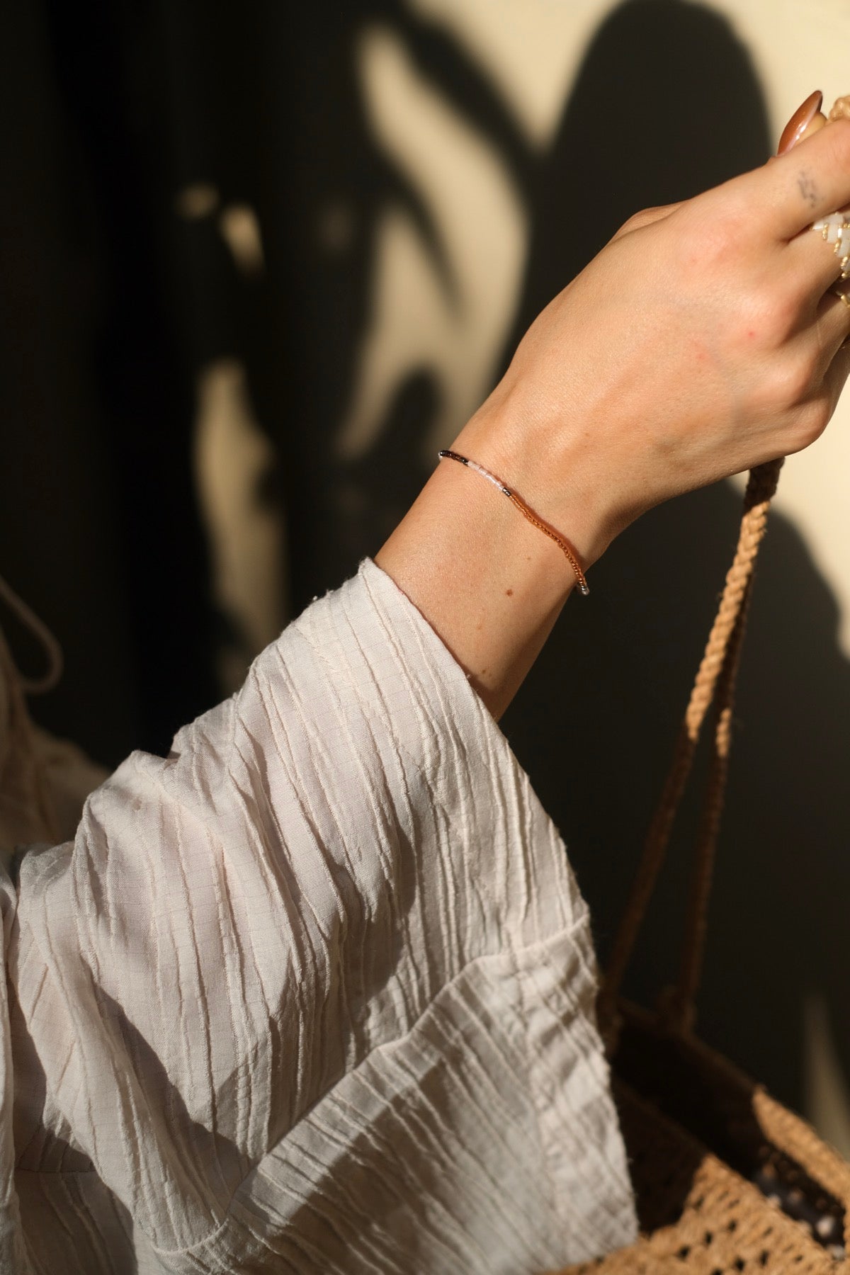 Bracciale/ cavigliera Nude terra