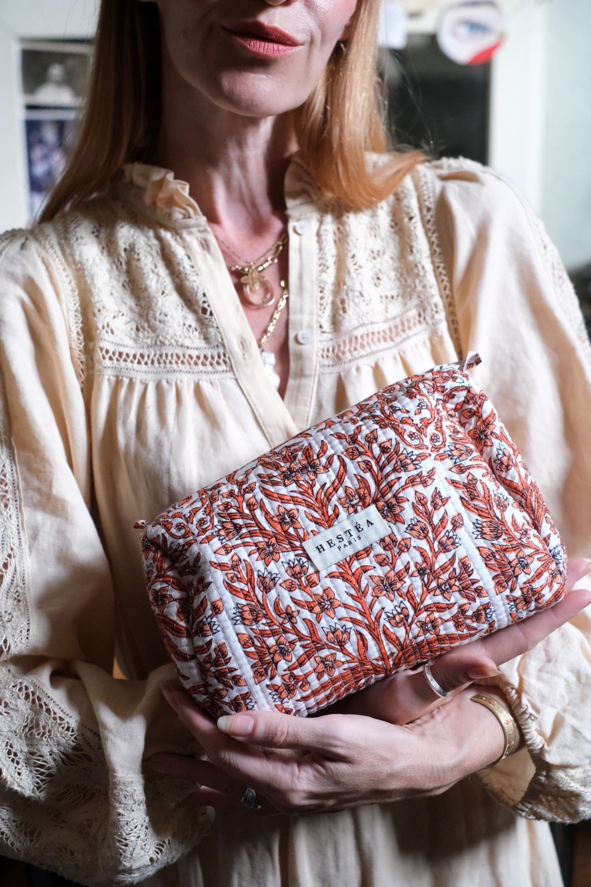 Pochette Rosso terracotta