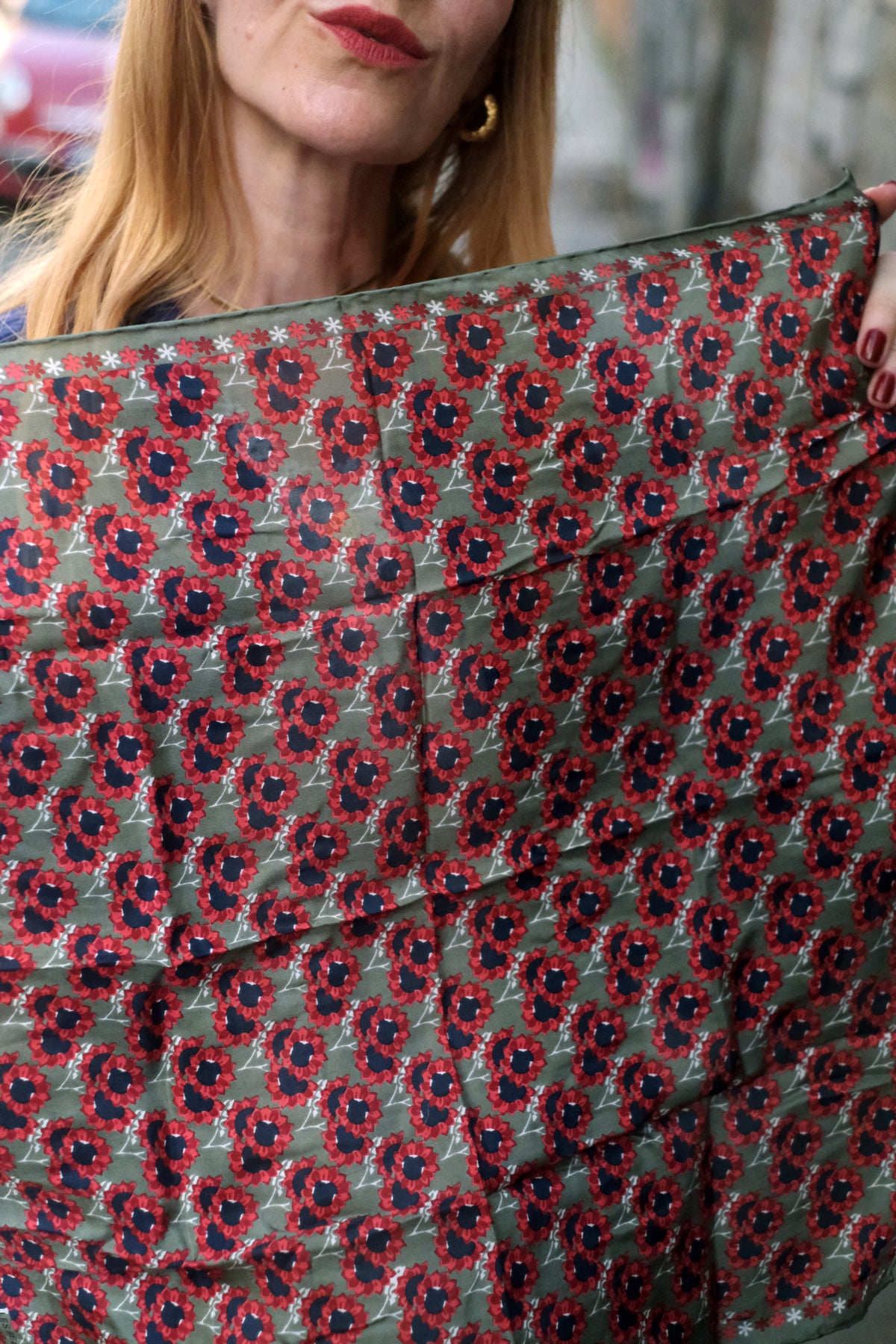 Foulard Mini Girasole verde