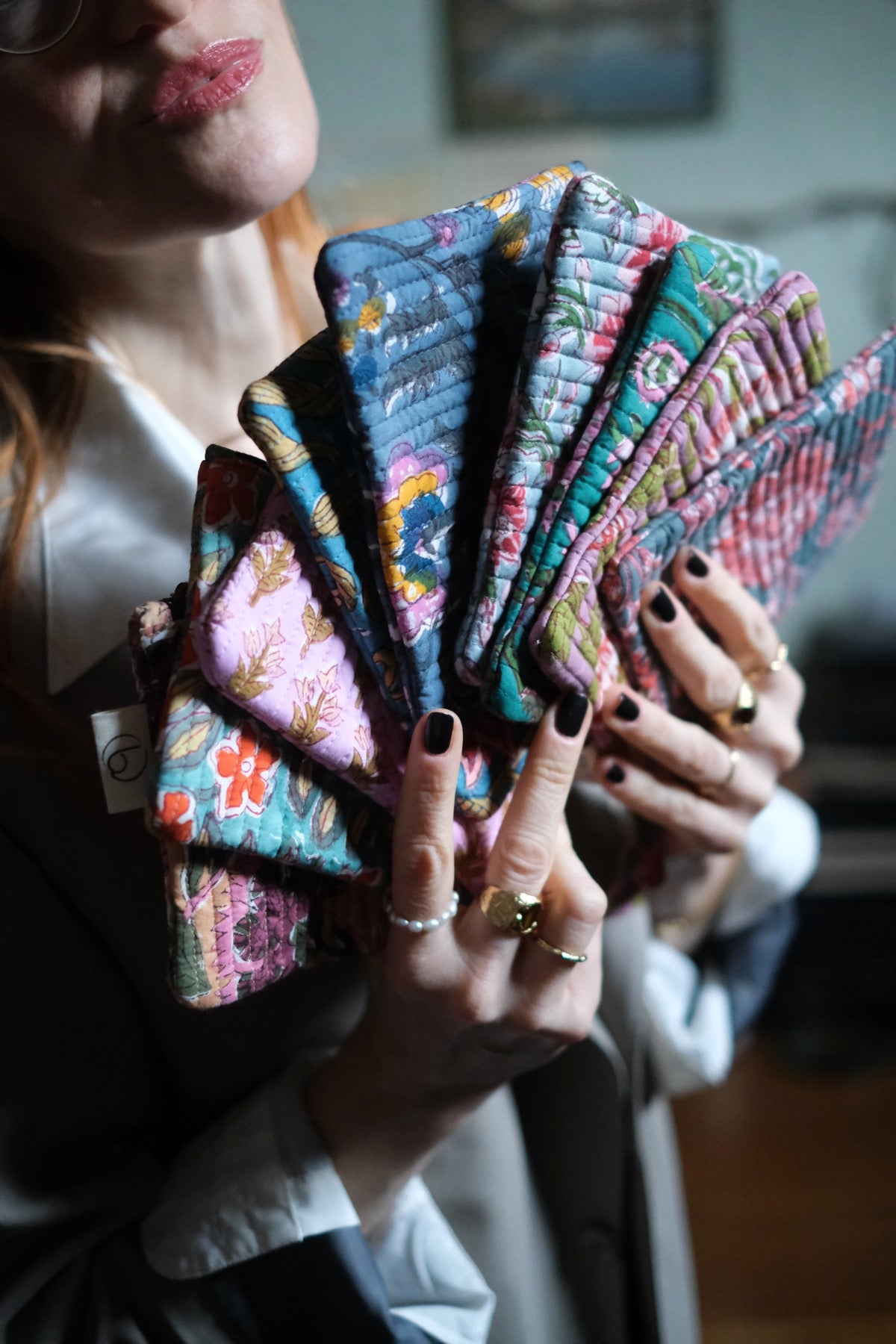 Mini Pochette Pavone