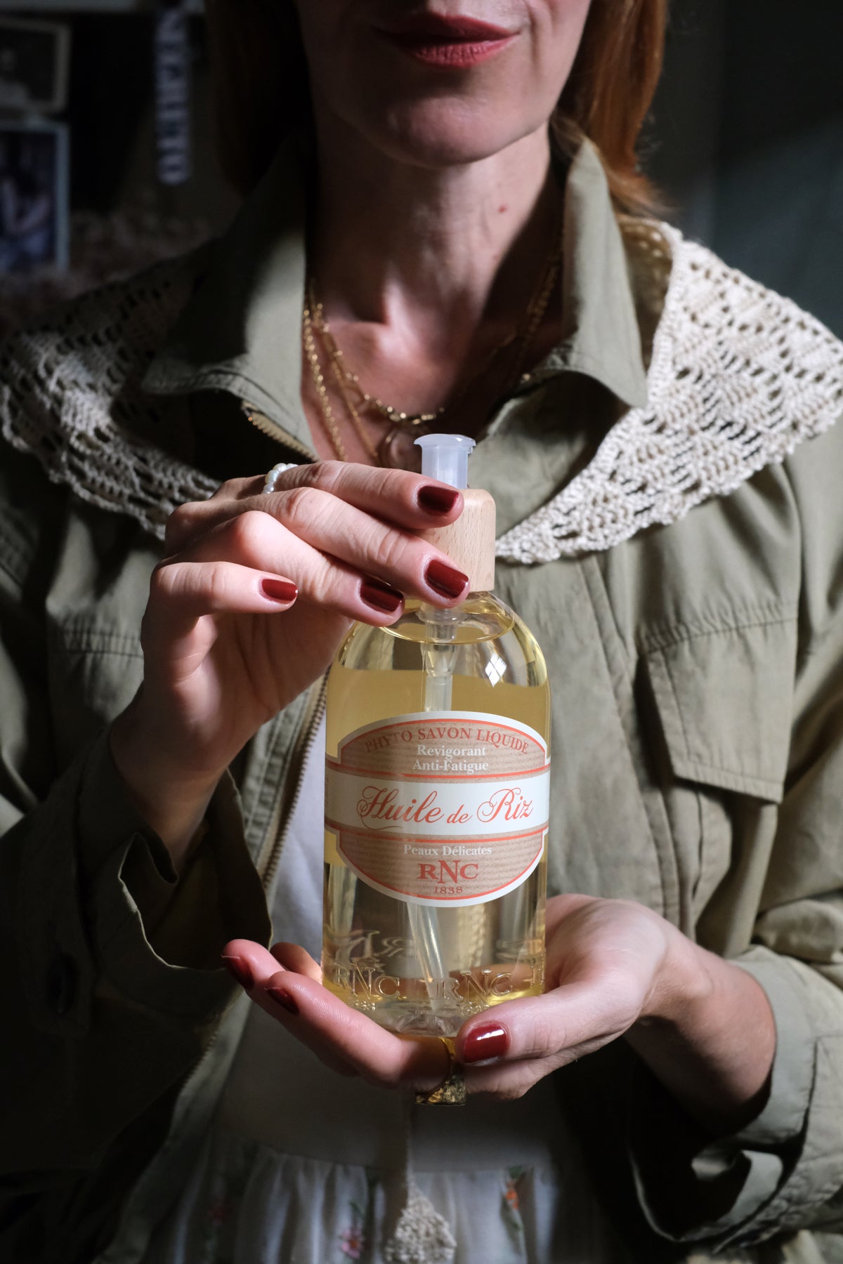 Sapone liquido per le mani Olio di Riso Huile de Riz