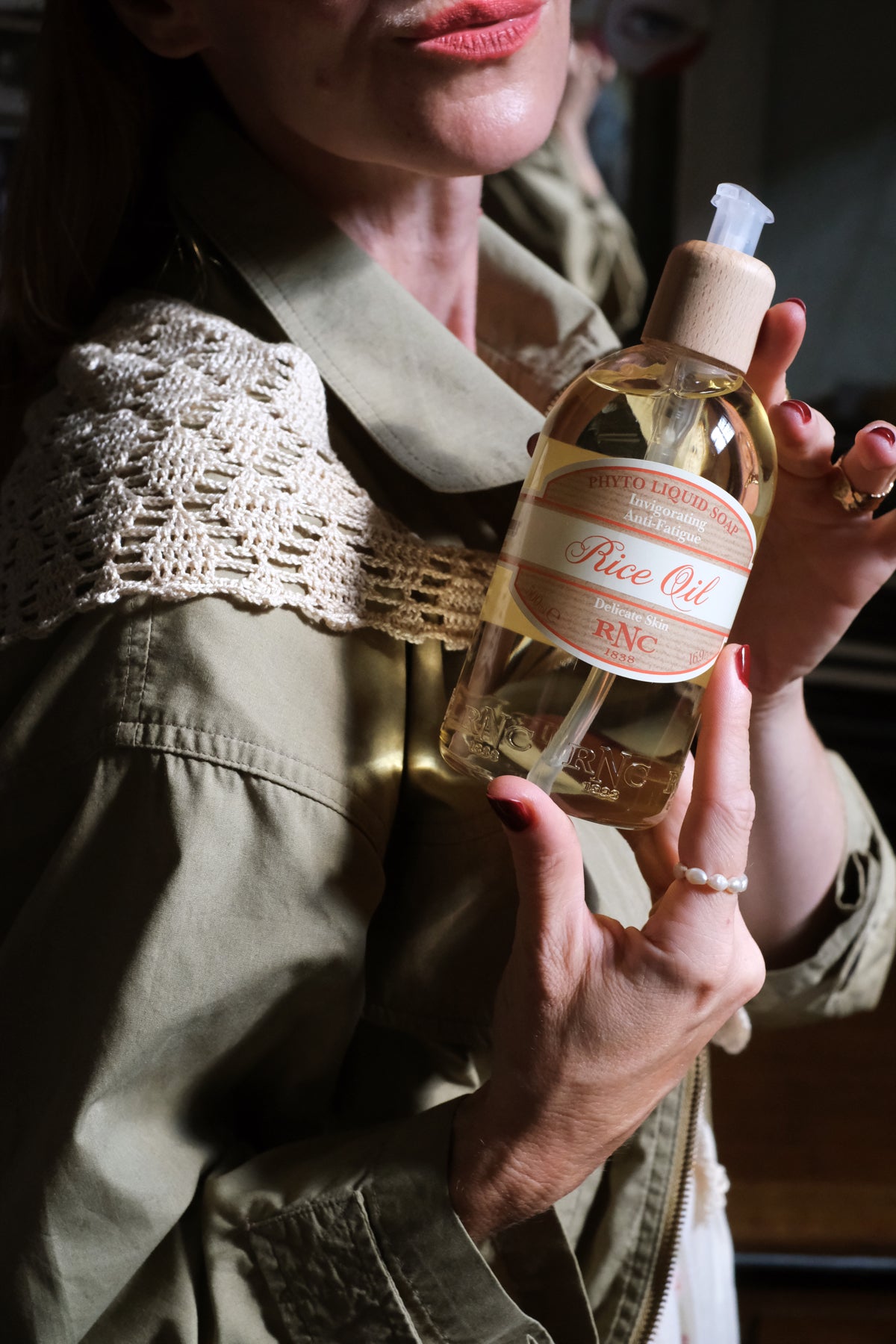 Sapone liquido per le mani Olio di Riso Huile de Riz