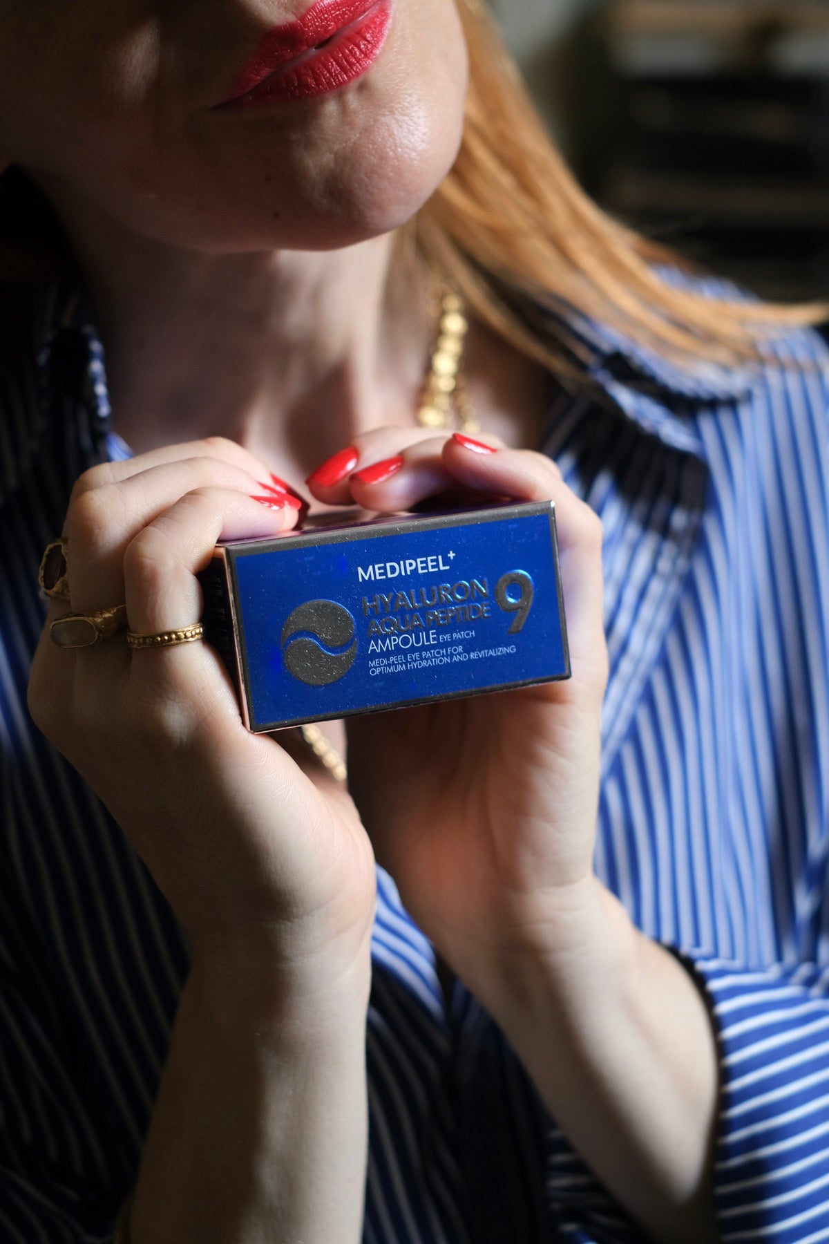 MEDI-PEEL Hyaluron Aqua Peptide 9 Ampoule Eye Patch 60 pezzi