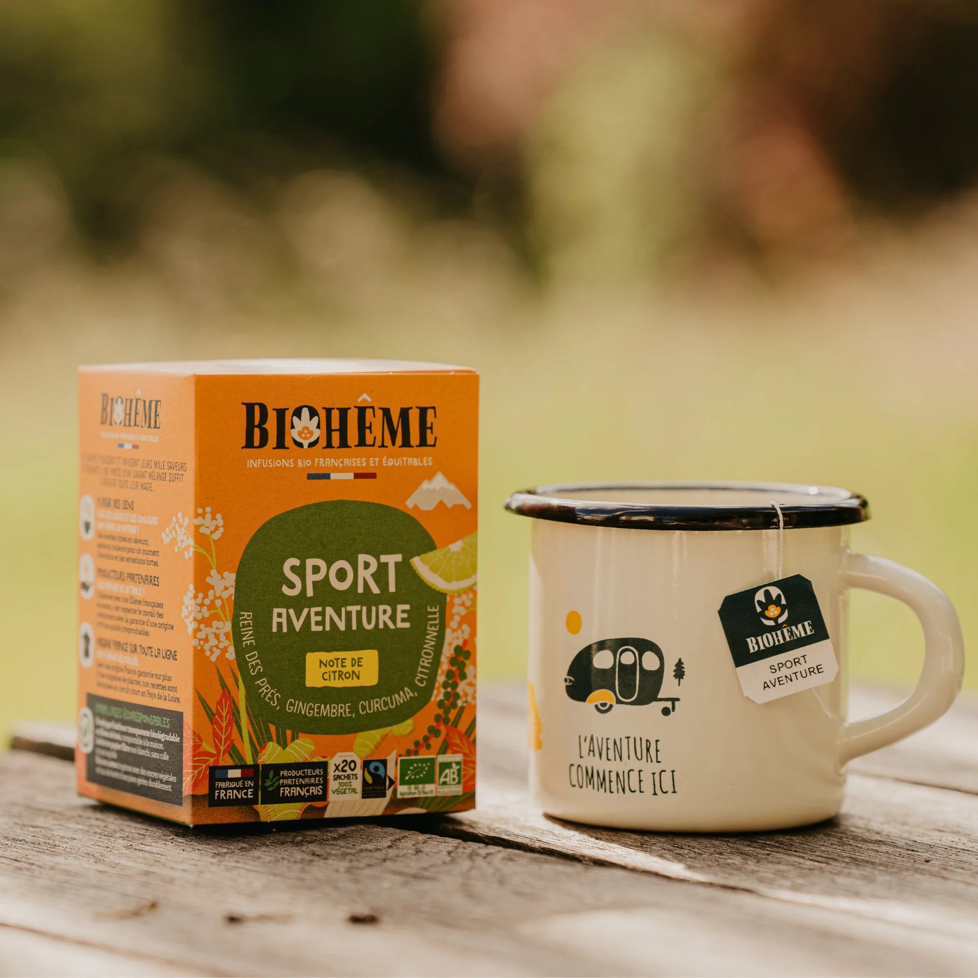 Tisana bustine Infusion Sport Aventure bio
