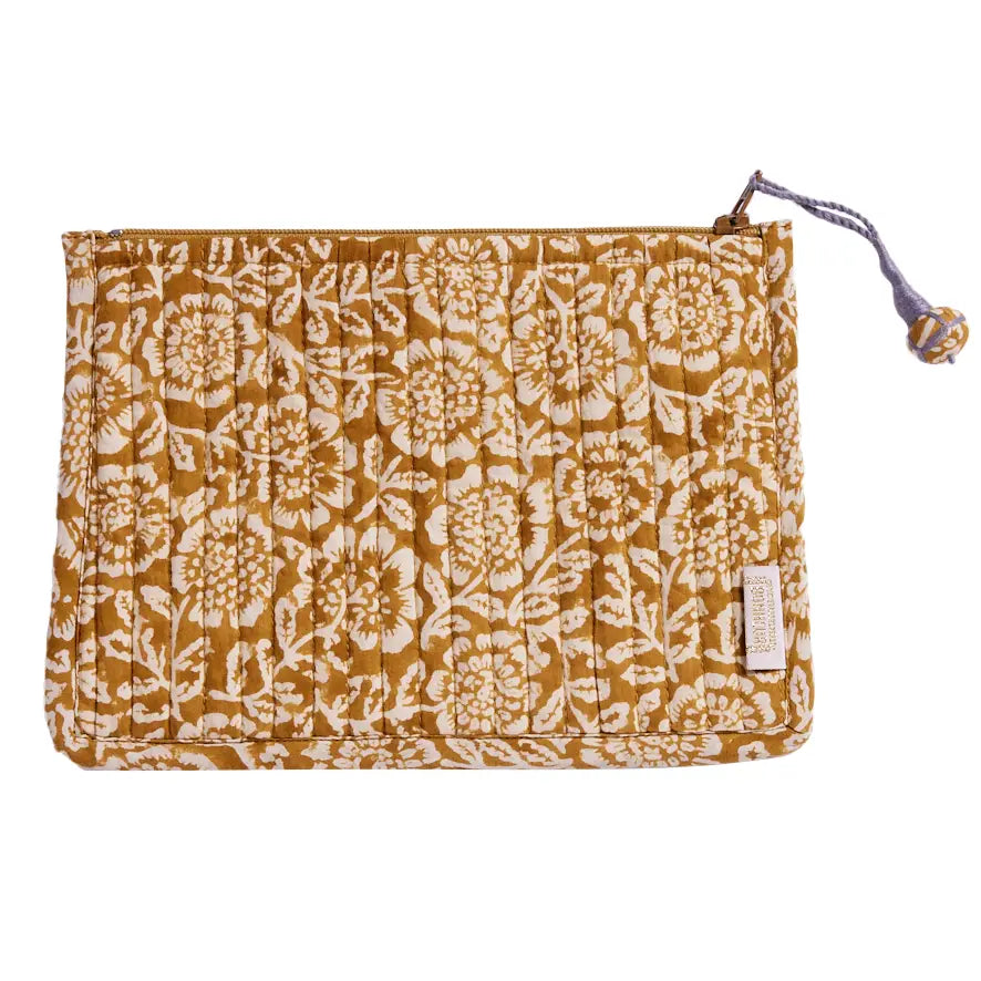 Mini pochette Kamala ocra