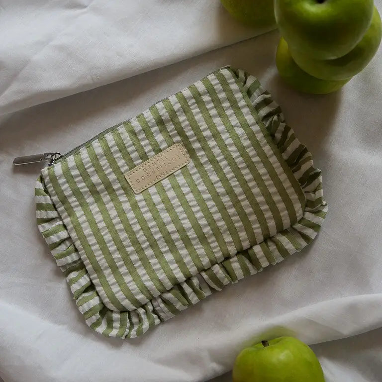 Pochette con balzette Verde